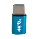 Mic-Lock USB-C Mini Single Ended Microphone Blocker Blue